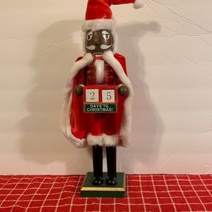 Santa nutcracker countdown to Christmas 16 inches